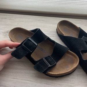 black birkenstocks